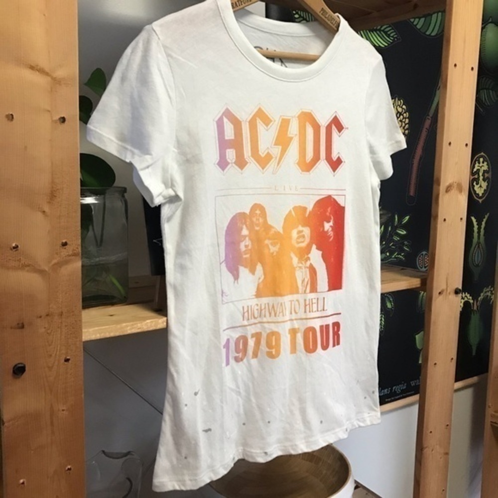 Chaser ACDC 1979 Highway To Hell Tour Graphic Band Tee - Picture 9 of 16